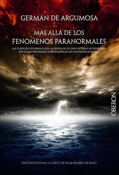 Germán de Argumosa. Más allá de los fenómenos paranormales | 9788441535725 | Argumosa, German de; Ramiro de Pano, Pilar | Librería Castillón - Comprar libros online Aragón, Barbastro