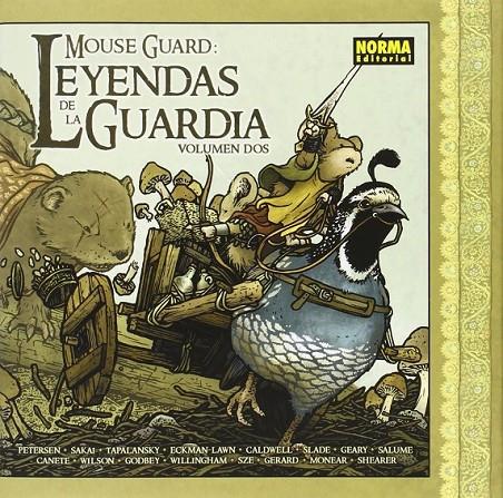 MOUSE GUARD 4 : Leyendas de la Guardia 2 | 9788467917826 | PETERSEN, DAVID; SAKAI, STAN | Librería Castillón - Comprar libros online Aragón, Barbastro