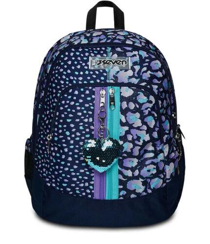 MOCHILA SEVEN ANIMAL PRINT MORADO/VERDE AGUA ZIPLY 200102326-377 | 8055714079646 | Librería Castillón - Comprar libros online Aragón, Barbastro