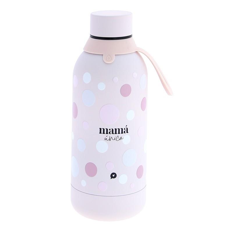 BOTELLA DE ACERO INOXIDABLE 500 ML - MAMA UNICA | 8435458021055 | Librería Castillón - Comprar libros online Aragón, Barbastro