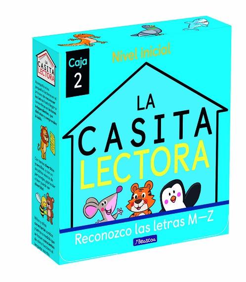 La casita lectora. Caja 2 - Reconozco las letras M-Z (nivel inicial) | 9788448859541 | VVAA | Librería Castillón - Comprar libros online Aragón, Barbastro