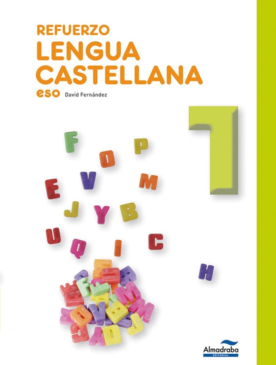 Refuerzo Lengua castellana 1º ESO | 9788483087916 | Fernández Villarroel, David | Librería Castillón - Comprar libros online Aragón, Barbastro