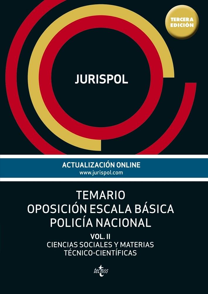 Temario oposición escala básica policía nacional vol.2 | 9788430968732 | Jurispol | Librería Castillón - Comprar libros online Aragón, Barbastro