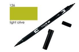 ROTULADOR TOMBOW DUAL BRUSH COLOR LIGH OLIVE ABT 126 | 4901991901238 | Librería Castillón - Comprar libros online Aragón, Barbastro