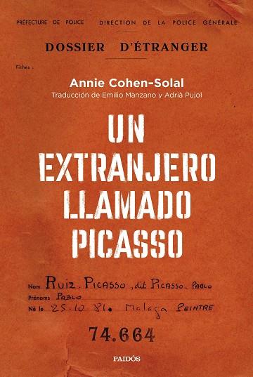 Un extranjero llamado Picasso | 9788449340680 | Cohen-Solal, Annie | Librería Castillón - Comprar libros online Aragón, Barbastro