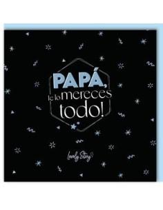 TARJETA DE FELICITACION PAPA TE LO MERECES TODO | 8435458007400 | Librería Castillón - Comprar libros online Aragón, Barbastro