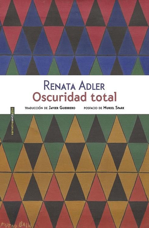 Oscuridad total | 9788416358953 | Adler, Renata | Librería Castillón - Comprar libros online Aragón, Barbastro