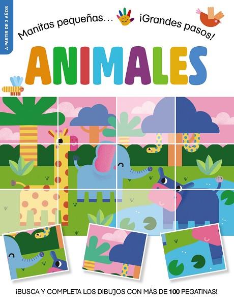 Manitas pequeñas... ¡Grandes pasos! Animales | 9788469642764 | Stemp, Toni | Librería Castillón - Comprar libros online Aragón, Barbastro