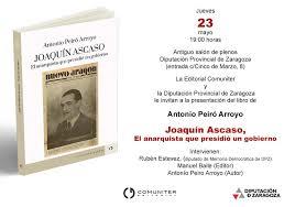 JOAQUIN ASCASO / EL ANARQUISTA QUE PRESIDIO UN GOB | 9788418973444 | Librería Castillón - Comprar libros online Aragón, Barbastro