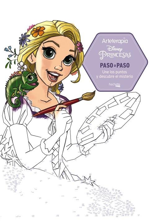 Arteterapia. Princesas Disney Paso a Paso | 9788416857128 | Hachette Heroes | Librería Castillón - Comprar libros online Aragón, Barbastro