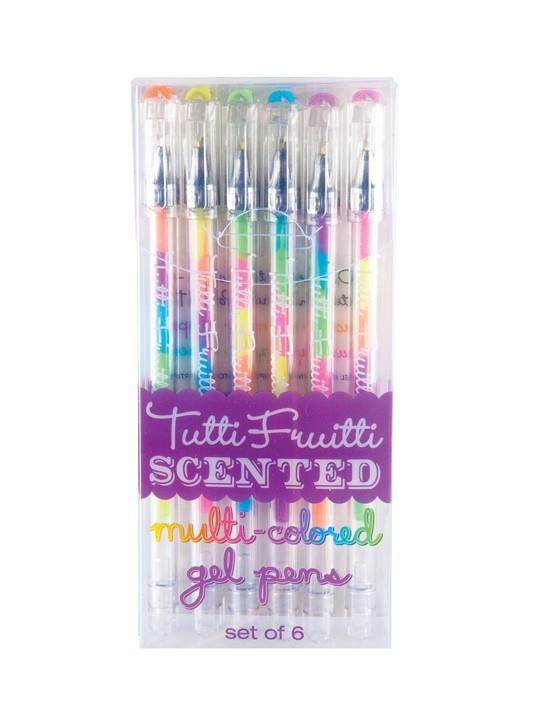 Ooly Tutti Frutti Gel Pens Set of 6 13216
