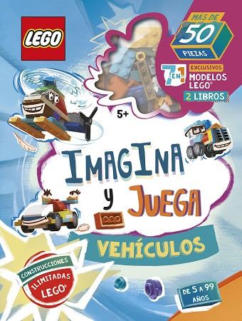 LEGO ICONIC : Imagina y juega. Vehículos | 9788408252993 | Lego | Librería Castillón - Comprar libros online Aragón, Barbastro