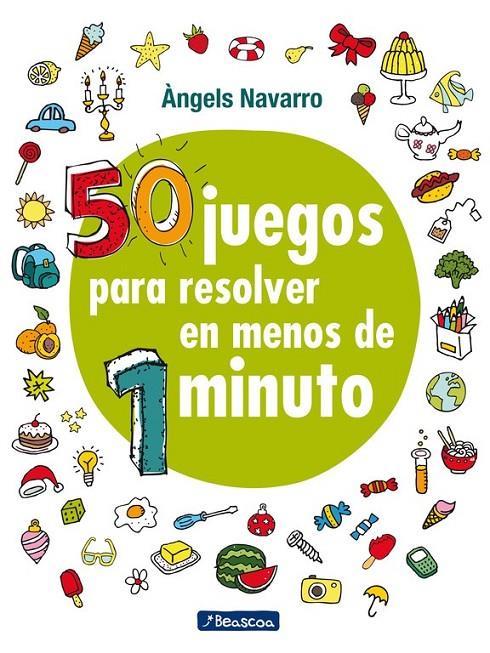 50 juegos para resolver en menos de 1 minuto | 9788448848651 | Àngels Navarro | Librería Castillón - Comprar libros online Aragón, Barbastro