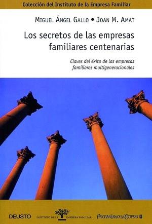 SECRETOS DE LAS EMPRESAS FAMILIARES CENTENARIAS, LOS | 9788423421244 | AMAT, JOAN M. | Librería Castillón - Comprar libros online Aragón, Barbastro