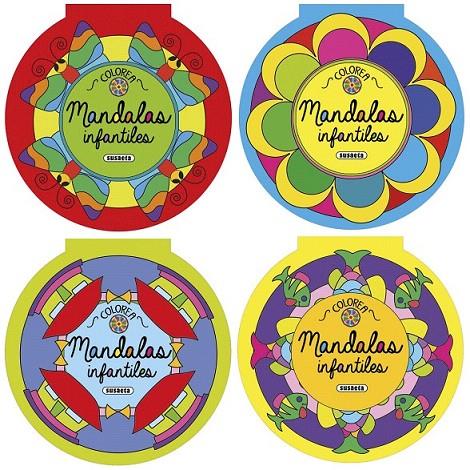 Colorea mandalas infantiles (4 títulos) | 9788467747911 | Susaeta, Equipo | Librería Castillón - Comprar libros online Aragón, Barbastro