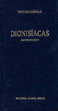 DIONISIACAS CANTOS XIII-XXIV | 9788424922887 | PANOPOLIS, NONO DE | Librería Castillón - Comprar libros online Aragón, Barbastro