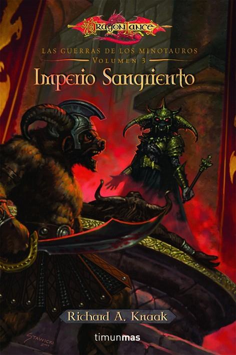 IMPERIO SANGRIENTO - GUERRAS MINOTAUROS 3 - DRAGONLANCE | 9788448033606 | KNAAK, RICHARD A. | Librería Castillón - Comprar libros online Aragón, Barbastro