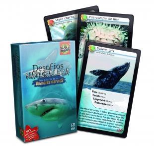 JUEGO CARTAS DESAFIOS NATURALEZA ANIMALES MARINOS - BIOVIVA | 3569160281010 | Librería Castillón - Comprar libros online Aragón, Barbastro