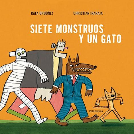 Siete monstruos y un gato | 9788413432502 | Ordóñez, Rafa | Librería Castillón - Comprar libros online Aragón, Barbastro