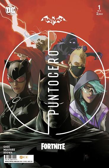 Batman/Fortnite: Punto cero núm. 01 de 6 | 9788418660009 | Mustard, Donald ;  N. Gage, Christos | Librería Castillón - Comprar libros online Aragón, Barbastro