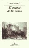 PORQUE DE LAS COSAS, EL (NH) | 9788433909640 | MONZÓ, QUIM | Librería Castillón - Comprar libros online Aragón, Barbastro