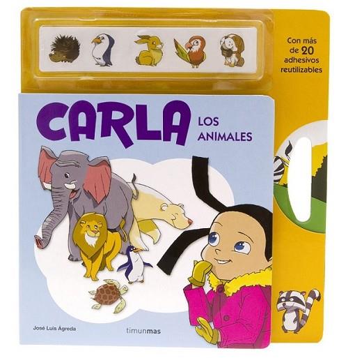 CARLA ADHESIVOS : LOS ANIMALES | 9788408092148 | AGREDA, JOSE LUIS | Librería Castillón - Comprar libros online Aragón, Barbastro