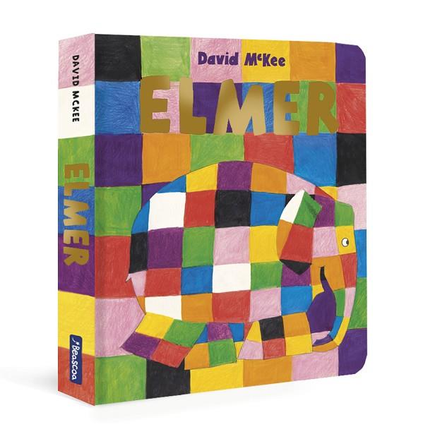 Elmer. Libro de cartón - Elmer | 9788448869274 | McKee, David | Librería Castillón - Comprar libros online Aragón, Barbastro