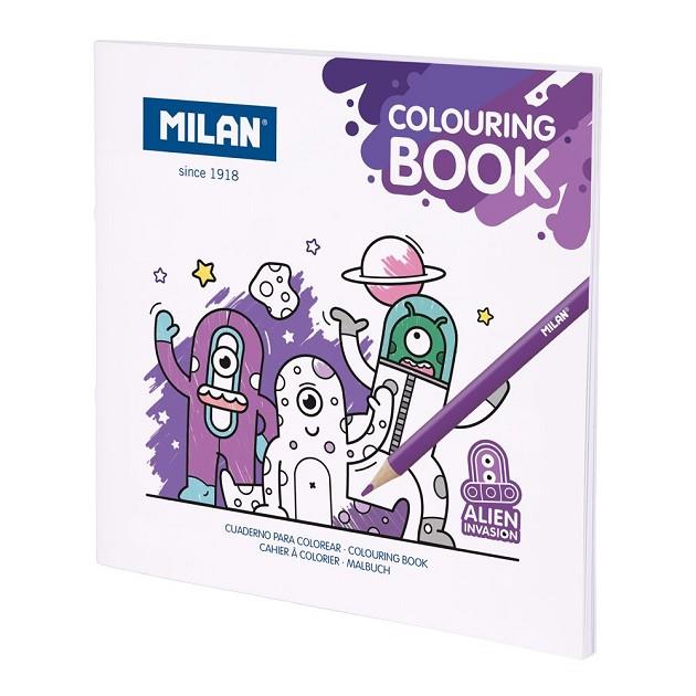 CUADERNO PARA COLOREAR MILAN ALIEN INVASION | 8411574109358 | Librería Castillón - Comprar libros online Aragón, Barbastro