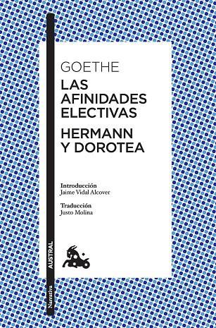 Las afinidades electivas / Hermann y Dorotea | 9788408197218 | Goethe, Johann Wolfgang von | Librería Castillón - Comprar libros online Aragón, Barbastro