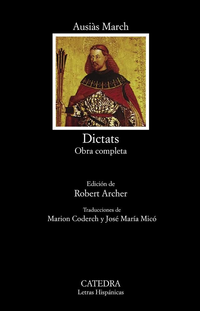 Dictats | 9788437637167 | March, Ausiàs | Librería Castillón - Comprar libros online Aragón, Barbastro