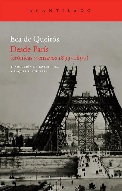 DESDE PARÍS | 9788492649730 | DE QUEIRÓS, EÇA | Librería Castillón - Comprar libros online Aragón, Barbastro