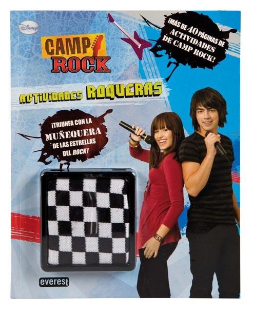 Camp Rock. Actividades Roqueras. Libro con muñequera | 9788444164700 | Librería Castillón - Comprar libros online Aragón, Barbastro