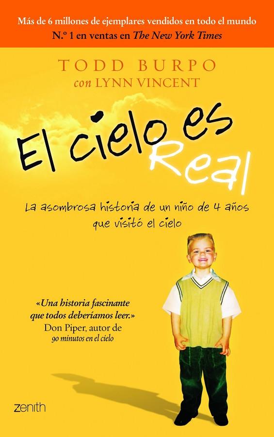 cielo es real, El | 9788408005834 | Burpo, Todd; Vincent, Lynn | Librería Castillón - Comprar libros online Aragón, Barbastro