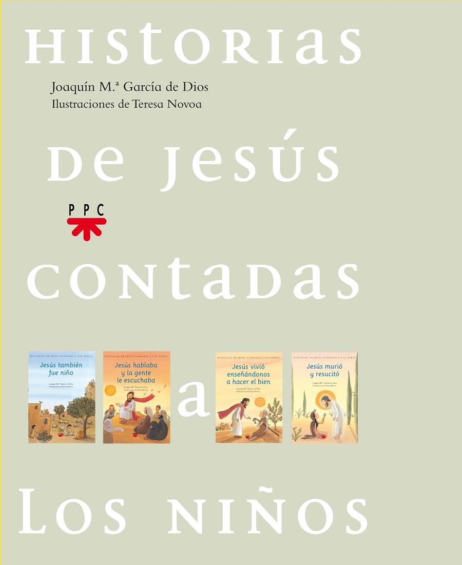 HISTORIAS DE JESUS CONTADAS A LOS NIÑOS (ESTUCHE 4 VOL.) | 9788428818070 | GARCIA DE DIOS, JOAQUIN MA. | Librería Castillón - Comprar libros online Aragón, Barbastro