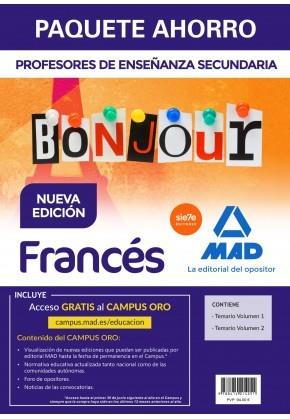 Paquete Ahorro Francés Cuerpo de Profesores de Enseñanza Secundaria | 9788414214251 | Librería Castillón - Comprar libros online Aragón, Barbastro