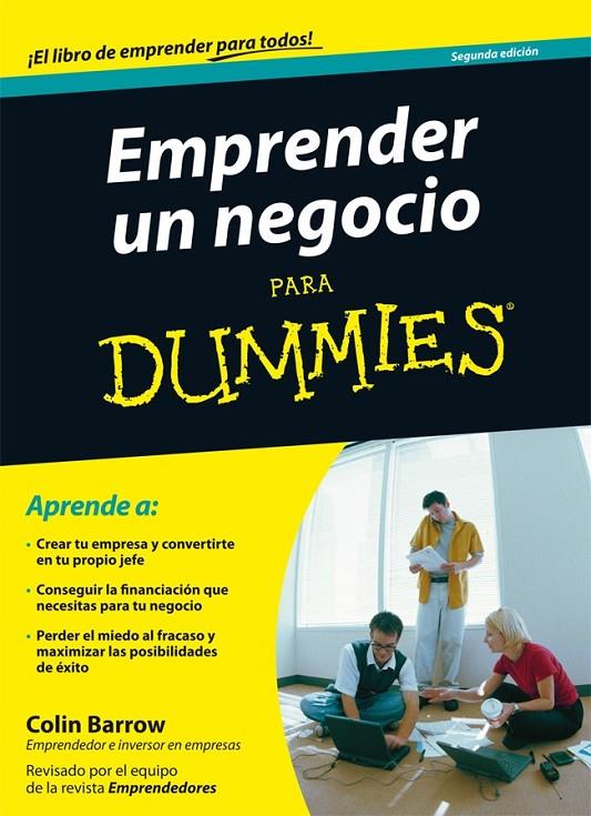 EMPRENDER UN NEGOCIO PARA DUMMIES | 9788432900037 | BARROW, COLIN | Librería Castillón - Comprar libros online Aragón, Barbastro