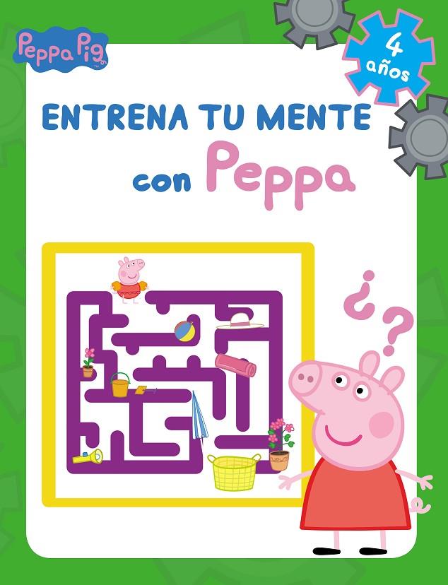 Entrena tu mente con Peppa. 4 años (Peppa Pig. Cuaderno de actividades) | 9788448855499 | Varios autores, | Librería Castillón - Comprar libros online Aragón, Barbastro