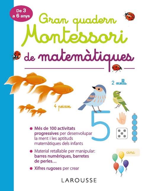 Gran quadern Montessori de matemàtiques | 9788417720292 | Larousse Editorial | Librería Castillón - Comprar libros online Aragón, Barbastro