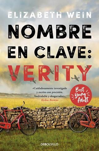 Nombre en clave: Verity (Best Young Adult) | 9788466367585 | Wein, Elizabeth | Librería Castillón - Comprar libros online Aragón, Barbastro