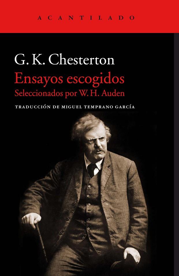 Ensayos escogidos | 9788416748624 | Chesterton, G. K. (Gilbert Keith) | Librería Castillón - Comprar libros online Aragón, Barbastro