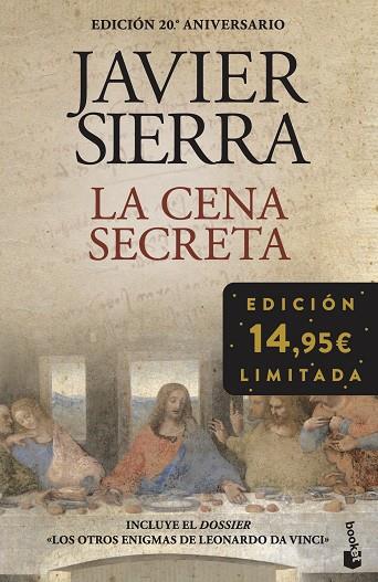 La cena secreta | 9788408289005 | Sierra, Javier | Librería Castillón - Comprar libros online Aragón, Barbastro