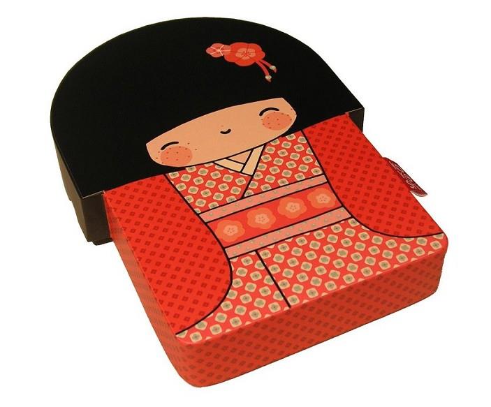 CAJA DE CUMPLEAÑOS KOKESHI | 9788426380579 | PAUYLLAU, ISABELLE | Librería Castillón - Comprar libros online Aragón, Barbastro