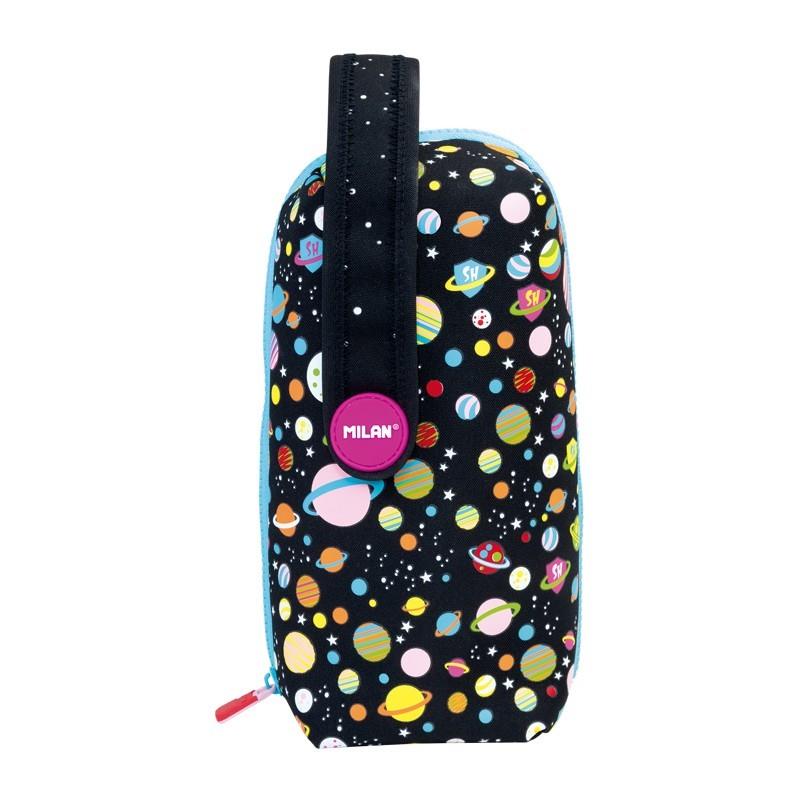 PLUMIER MILAN HANDLY MULTIPENCILCASE SUPER HEROES SPACE NEGRO 08872SSP | 8411574079545 | Librería Castillón - Comprar libros online Aragón, Barbastro