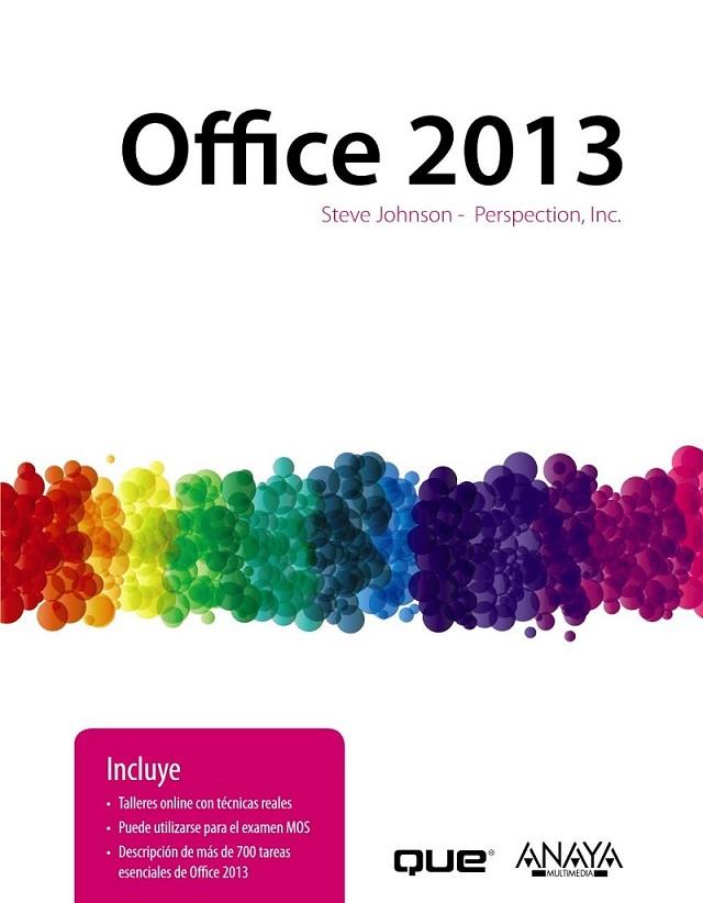 Office 2013 | 9788441534278 | Johnson, Steve | Librería Castillón - Comprar libros online Aragón, Barbastro