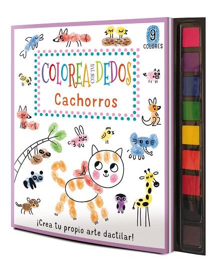 COLOREA CON TUS DEDOS: CACHORROS | 9788468370798 | Herasimova, Olena / Lott, Amanda | Librería Castillón - Comprar libros online Aragón, Barbastro