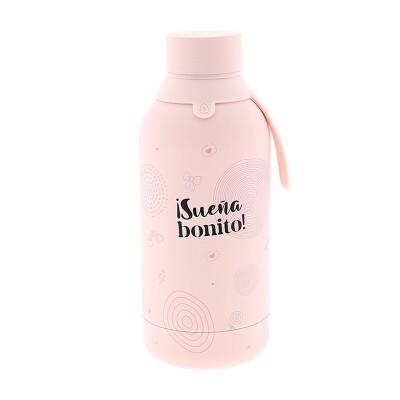 BOTELLA ACERO INOXIDABLE 500 ML PINK SUEÑA BONITO | 8435458072200 | Librería Castillón - Comprar libros online Aragón, Barbastro