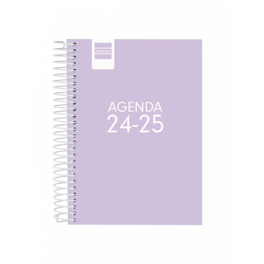 AGENDA CURSO FINOCAM 2024/25 DÍA PÁGINA 1/8 COOL  LILA | 8422952377122 | Librería Castillón - Comprar libros online Aragón, Barbastro