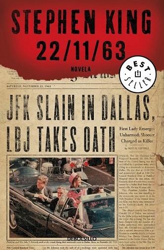 22/11/63 | 9788490321287 | Stephen King | Librería Castillón - Comprar libros online Aragón, Barbastro