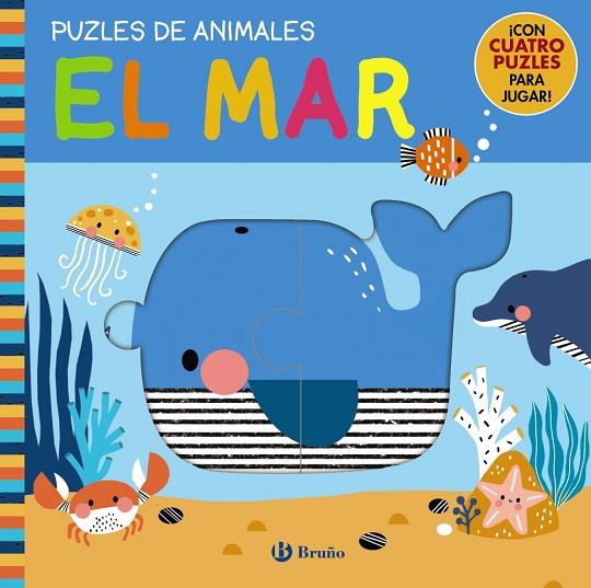 Puzles de animales. El mar | 9788469640081 | Weerasekera, Rebecca | Librería Castillón - Comprar libros online Aragón, Barbastro