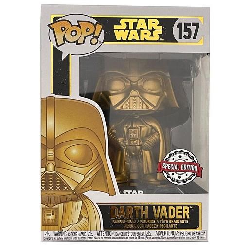 FUNKO POP STA WARS DARTH VADER DORADO 157 | 889698430159 | Librería Castillón - Comprar libros online Aragón, Barbastro